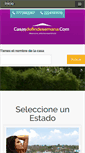 Mobile Screenshot of casasdefindesemana.com